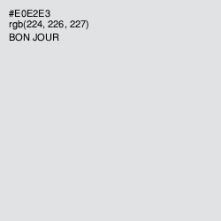 #E0E2E3 - Bon Jour Color Image